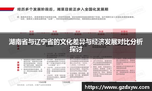 湖南省与辽宁省的文化差异与经济发展对比分析探讨